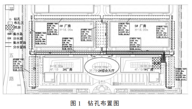 西安某產(chǎn)業(yè)基地淺層地熱能供暖/制冷優(yōu)化設(shè)計-地大熱能